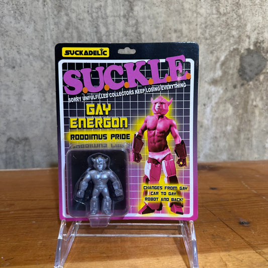 Gay Energon Roodimus Pride Sucklord Suckle Vinyl Art Toy
