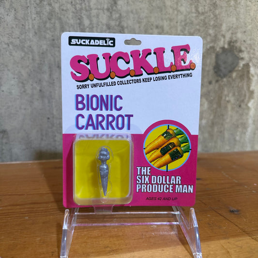 Bionic Carrot Sucklord Vinyl Art Toy