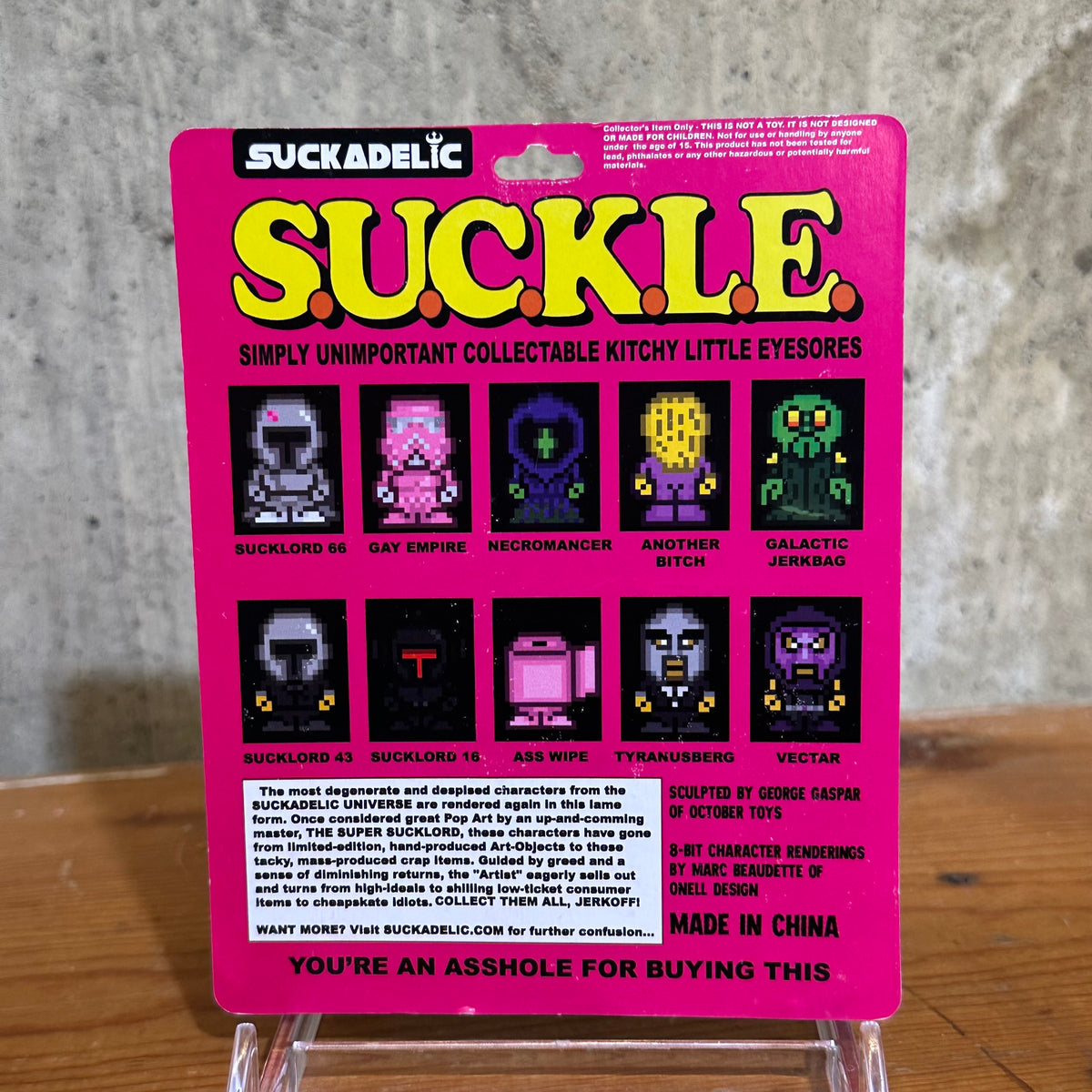 Sucklord 16 Vinyl Art Toy