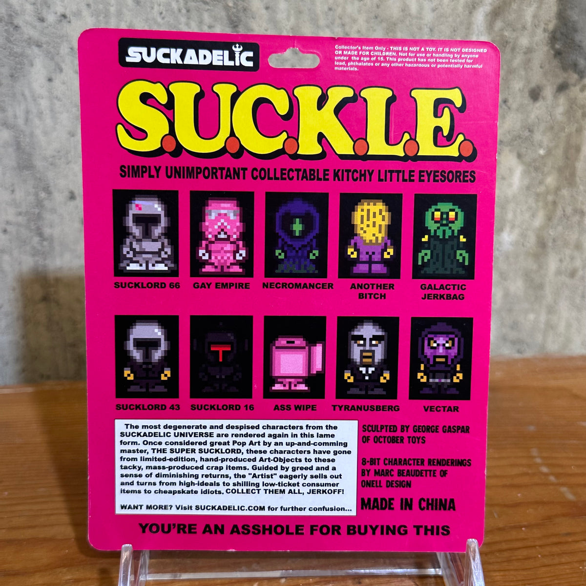 Ass Wipe Por Culo Sucklord Vinyl Art Toy