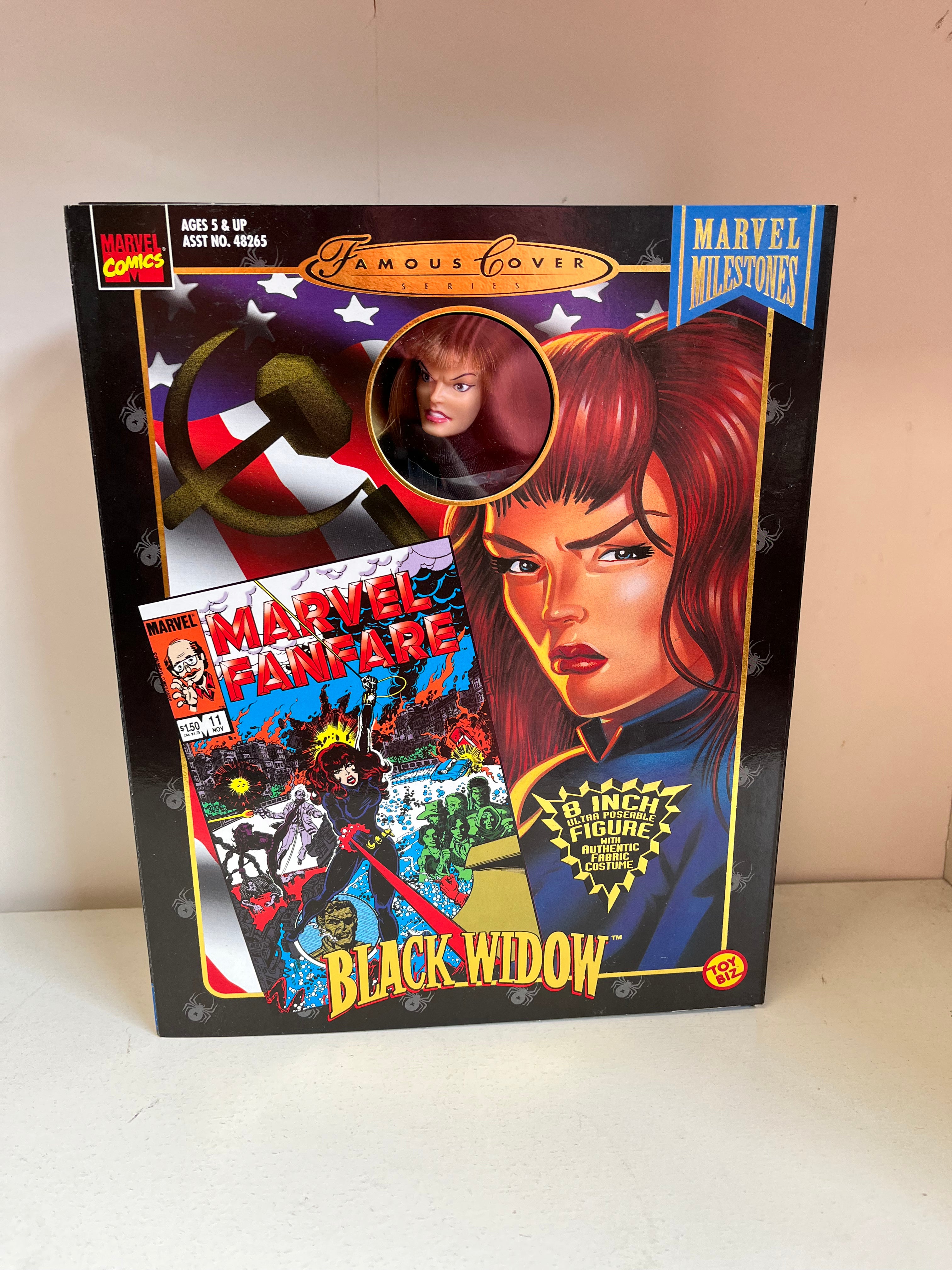 Marvel Famous Covers Black Widow – Mike's Vintage Toys