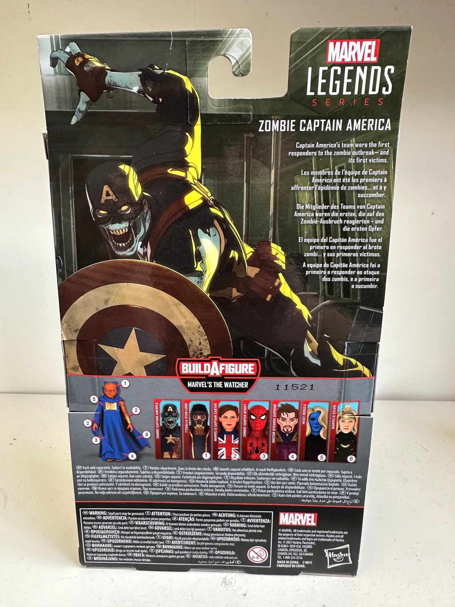 Marvel Legends Zombie Captain America Sealed