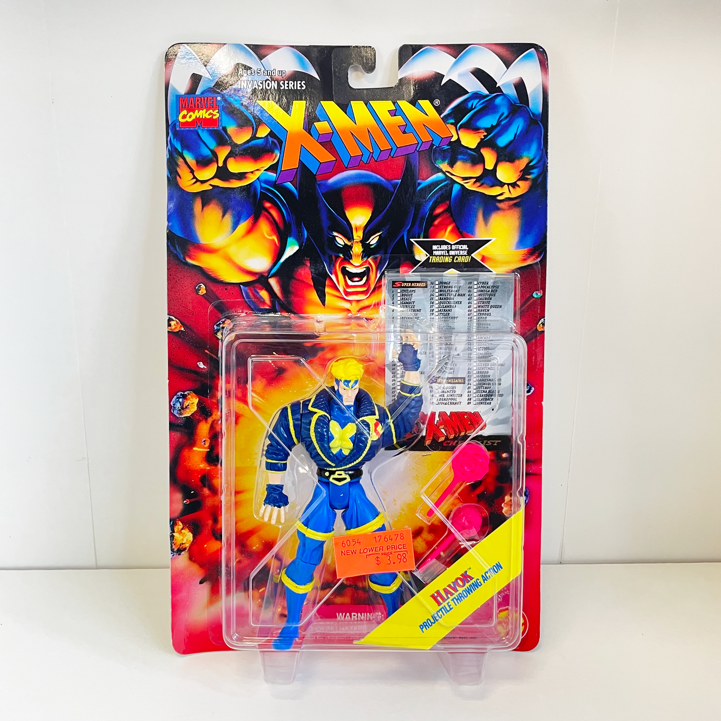 Toybiz X-Men Havok 1995 Marvel