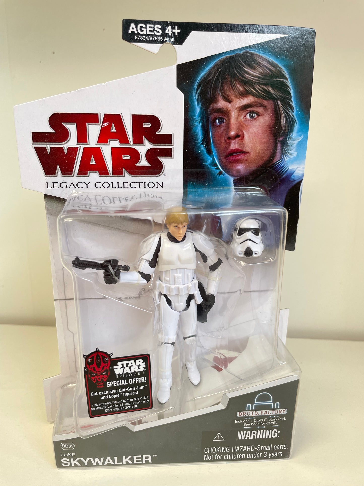 Star Wars Legacy Collection Luke Skywalker MOC