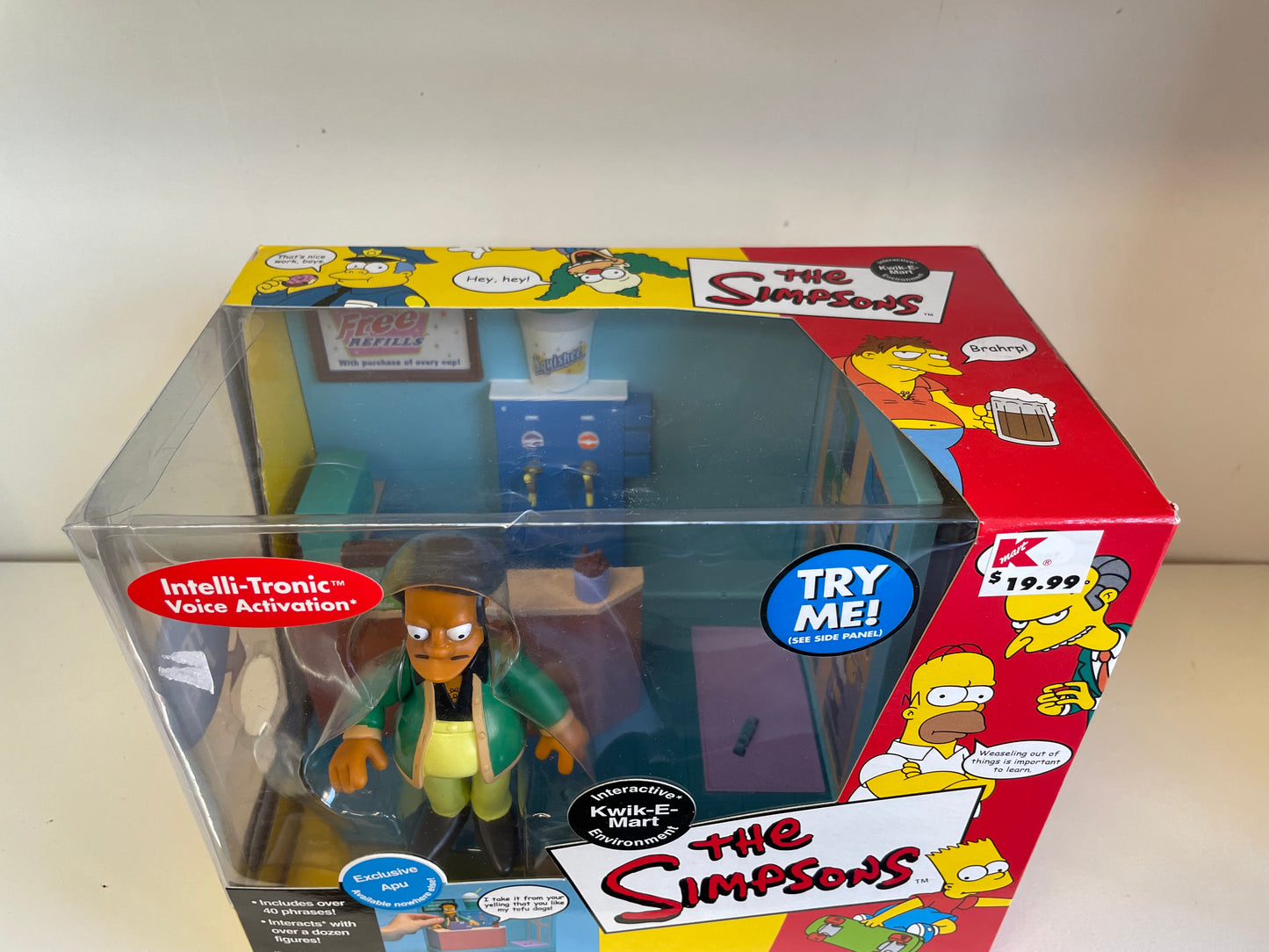 Simpsons Exclusive Apu Interactive Kwik-E-Mart sealed box