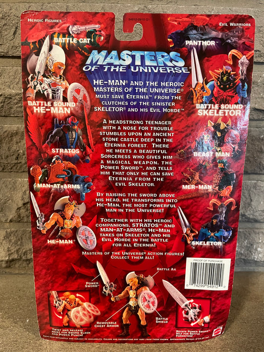 He-Man MOTU 200X Series Mattel MOC Action Figure