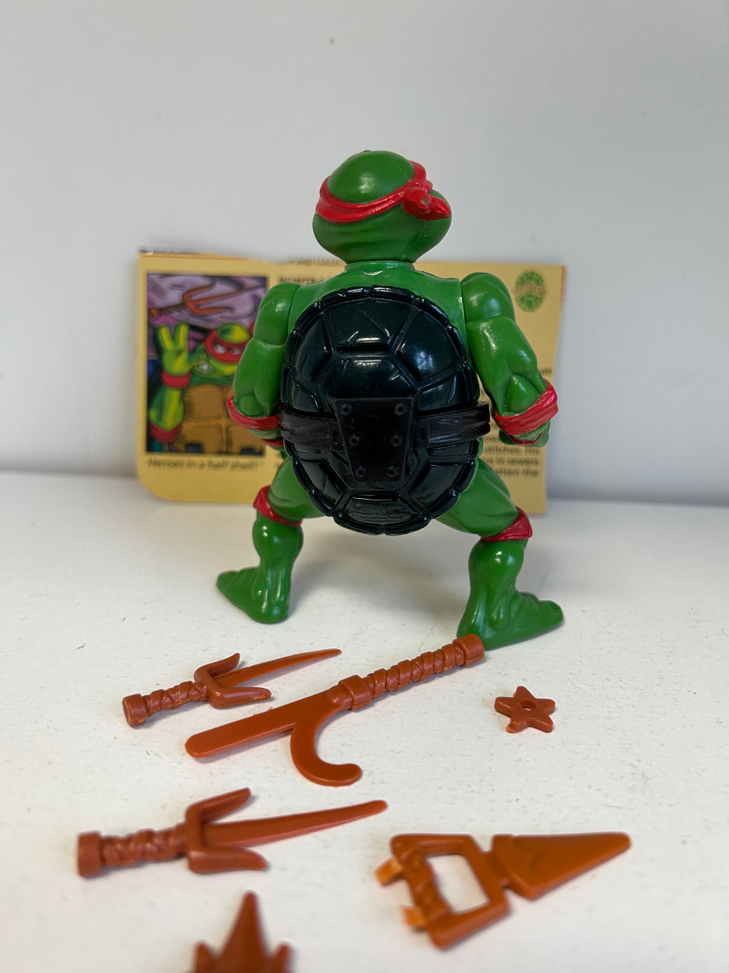 1988 TMNT Raphael Near Complete Teenage Mutant Ninja Turtles