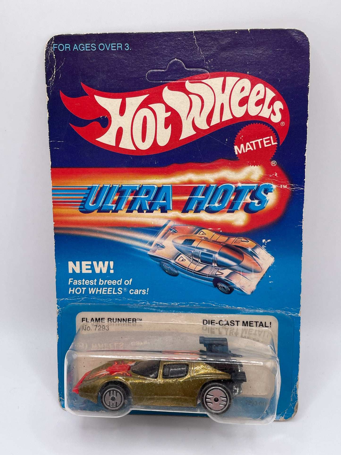 1983 Hot Wheels Ultra Hots Flame Runner MOC