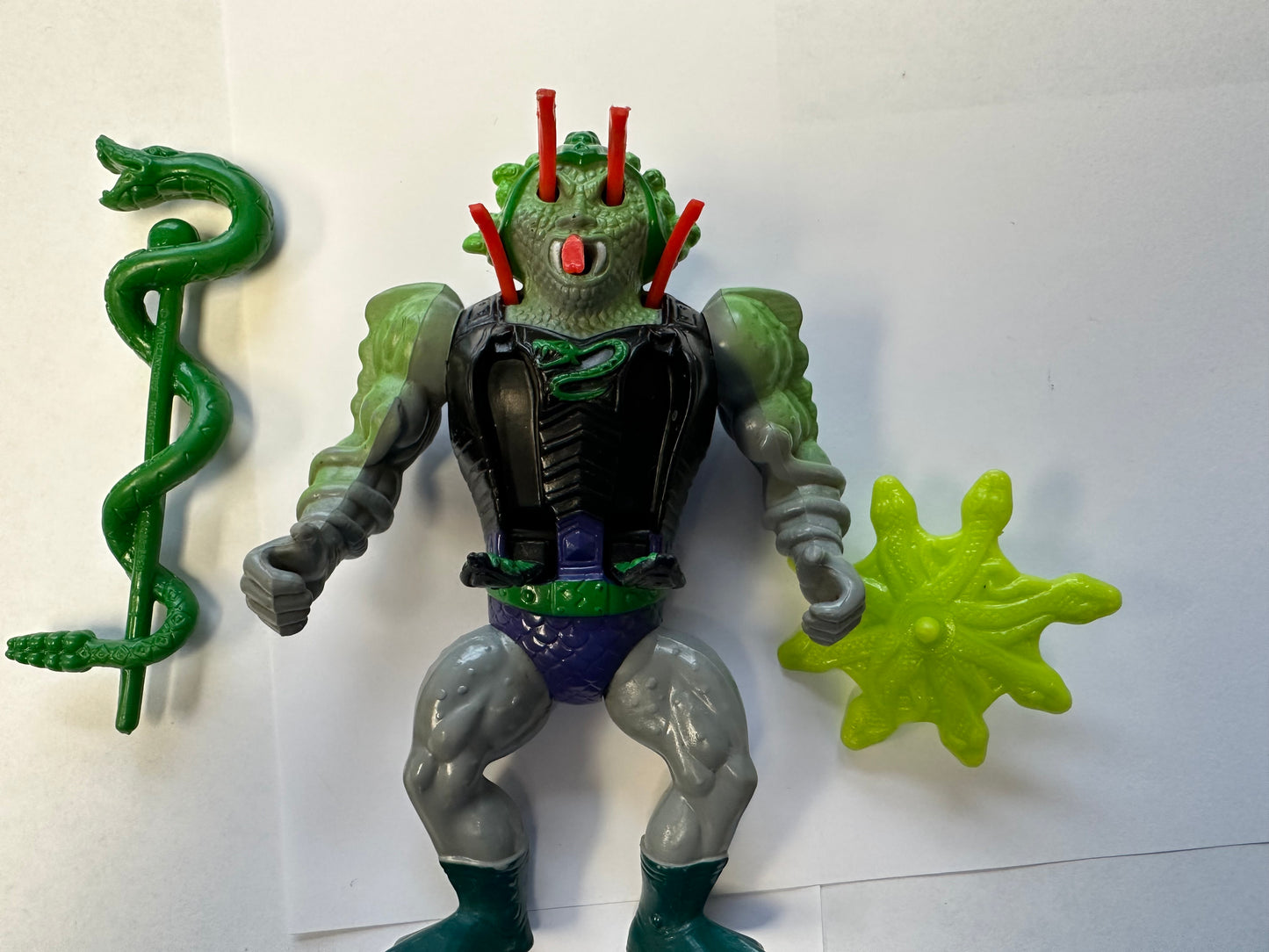 MOTU Snake Face Vintage Master’s of the Universe Complete Action Figure