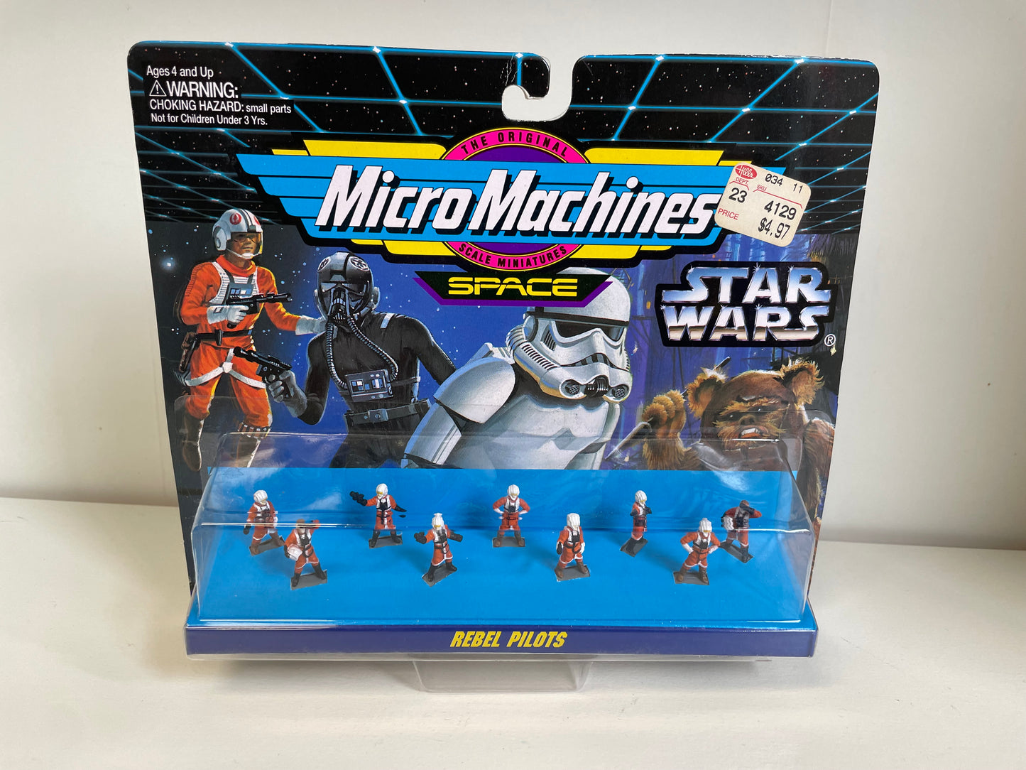 Star Wars micro machines Rebel Pilots MOC