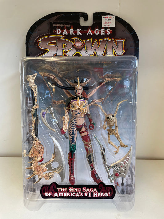 Spawn the Dark Ages Skull Queen MOC McFarlane Action Figure