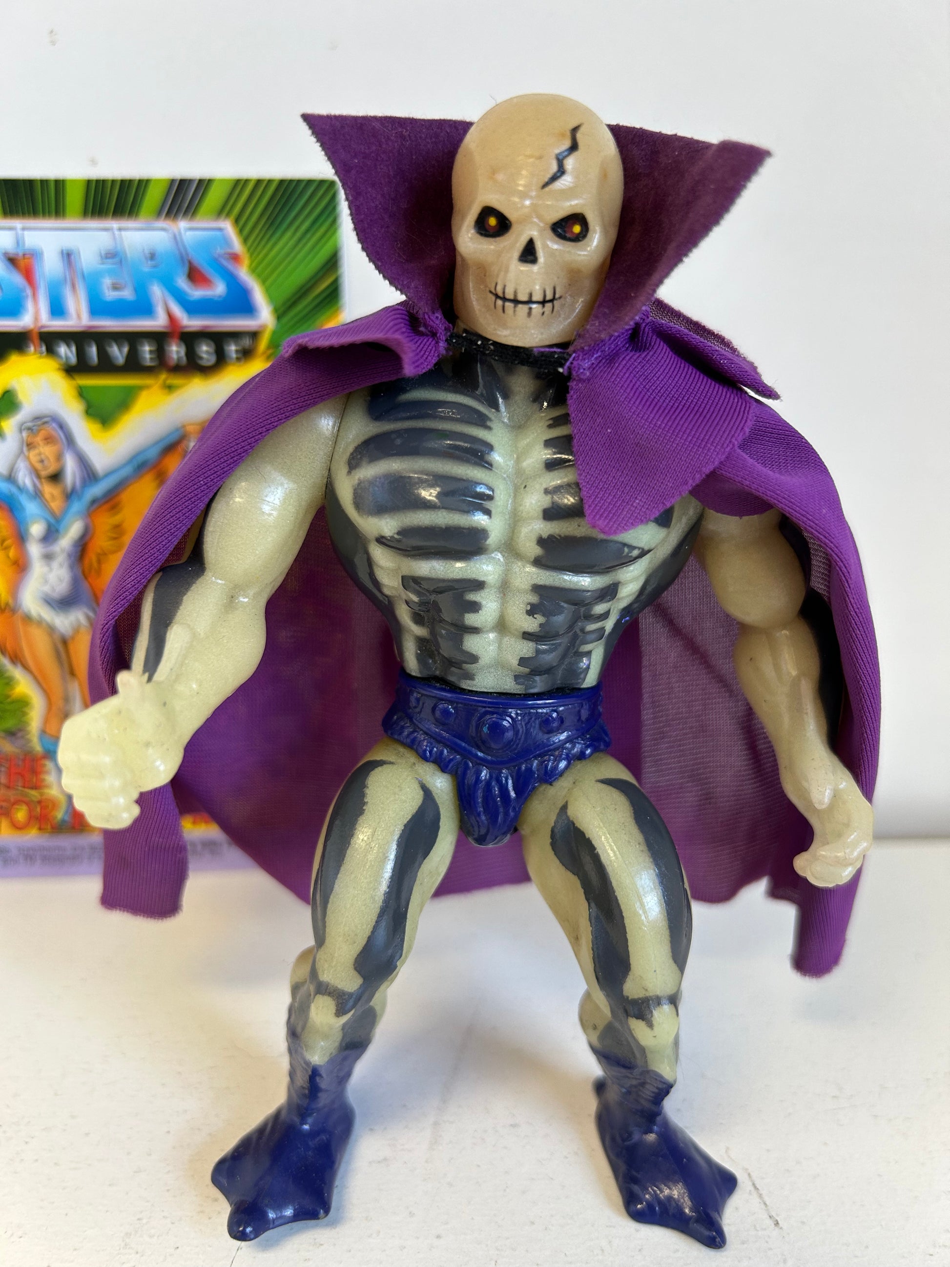 Vintage 1980s He-man Masters of the Universe Scareglow Glow in the