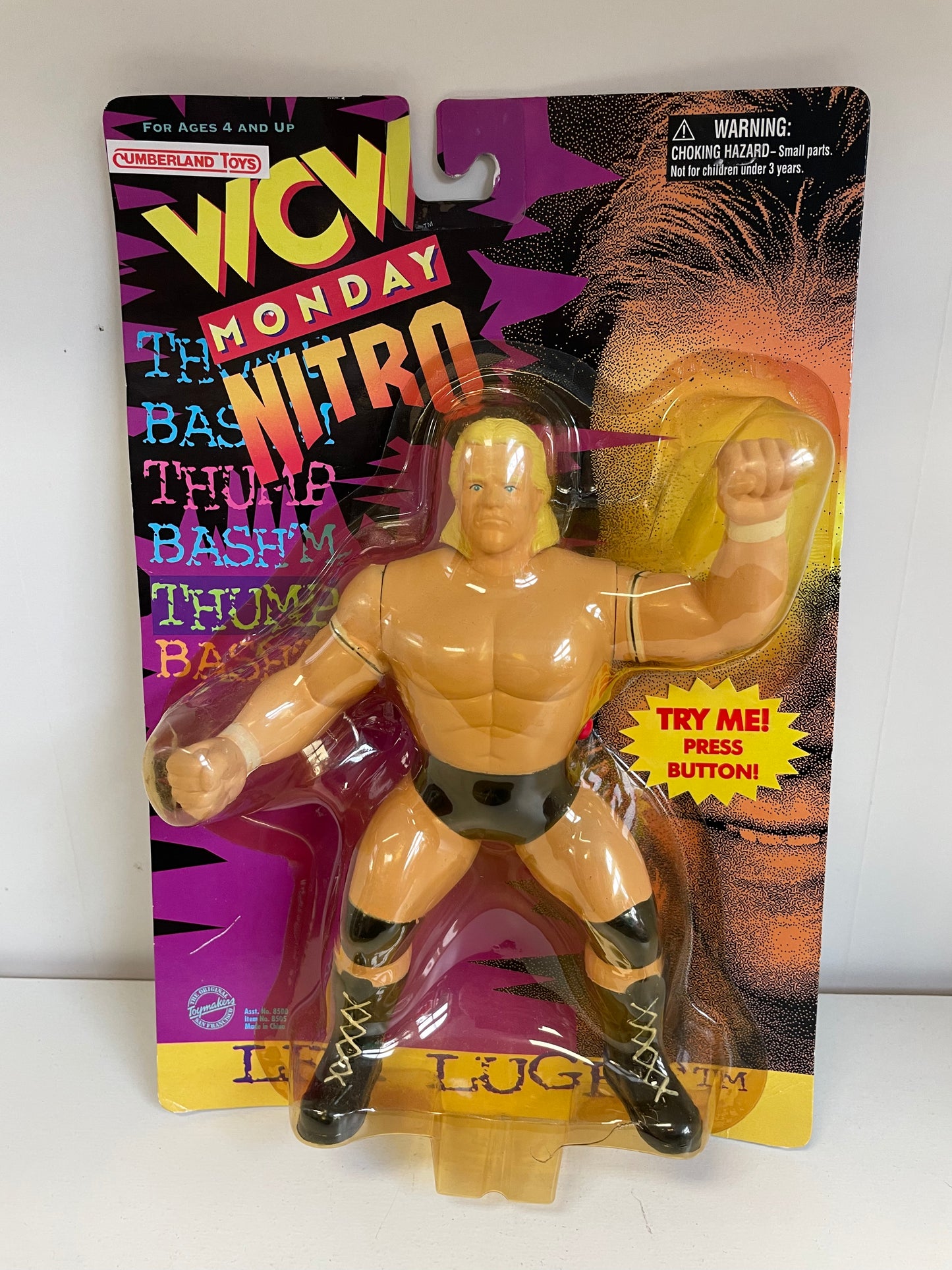 WCW Wrestler Lex Luger Monday Nitro MOC WWE