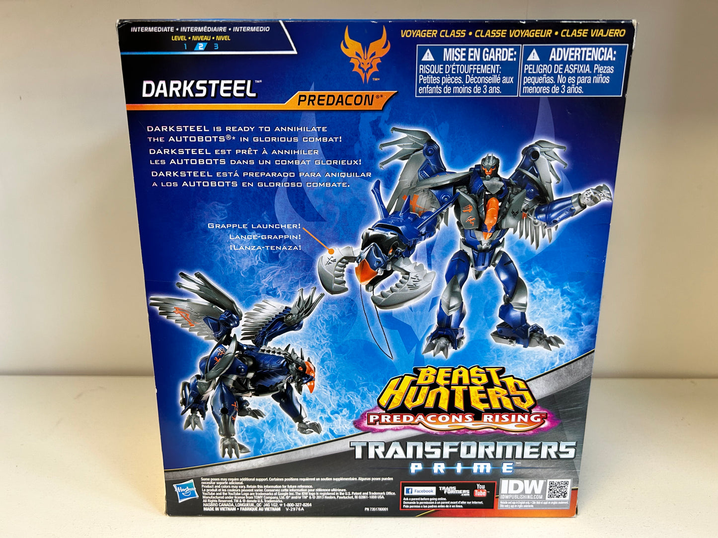 Transformers Beast Hunters Predacons Rising Darksteel MISB