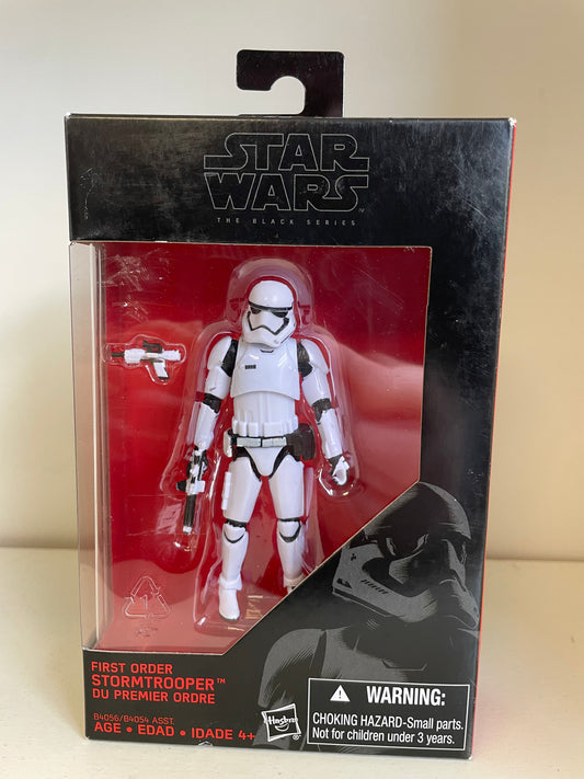 Star Wars 3.75” Black Series First Order Stormtrooper MOC