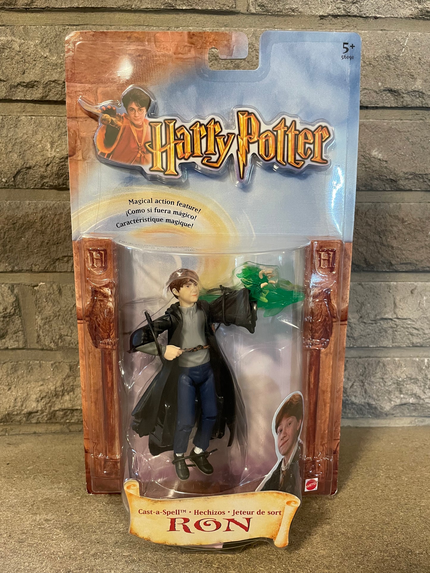 Harry Potter - Cast-A-Spell Ron Sealed Action figure