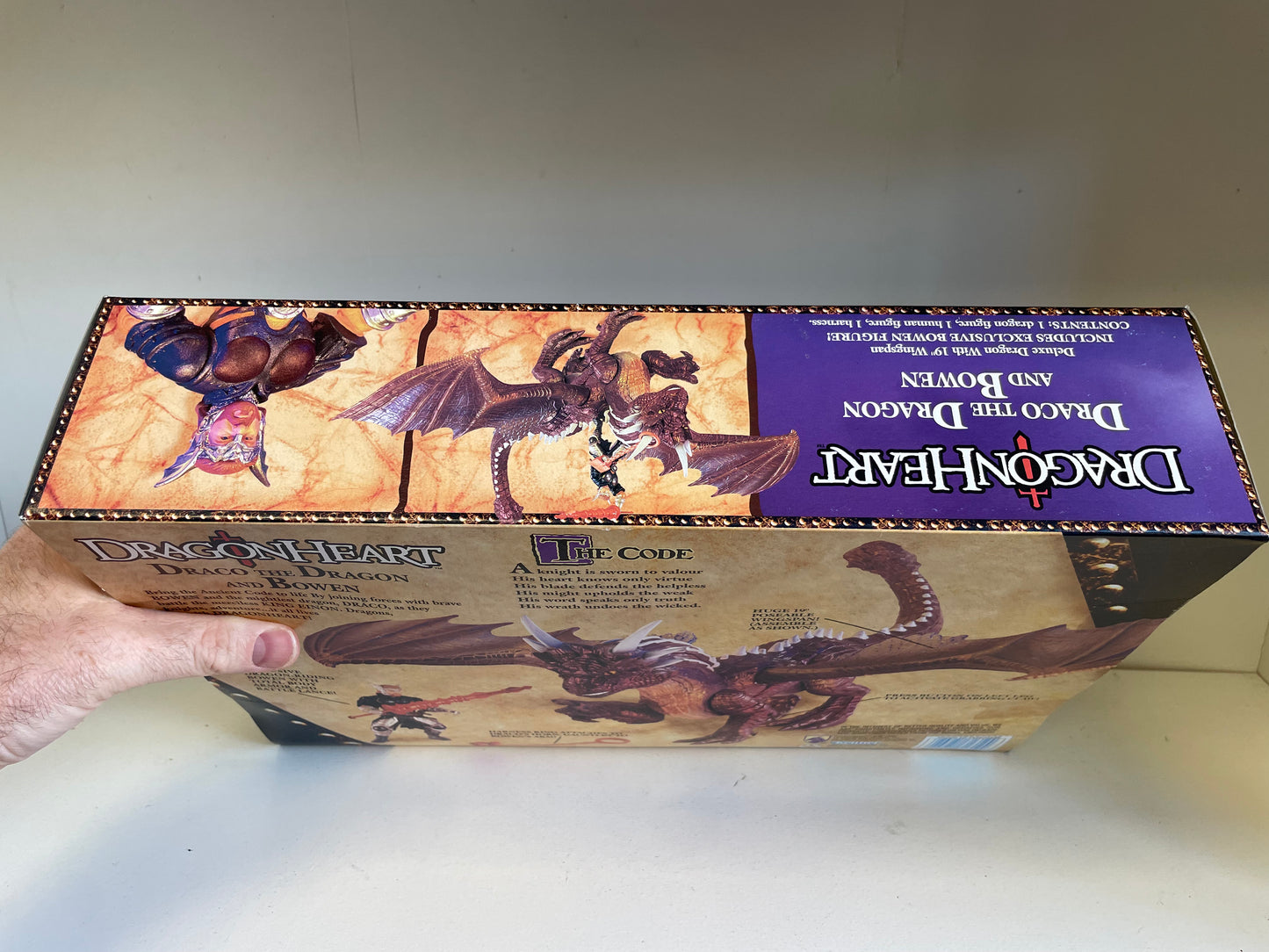 Dragon Heart Draco the Dragon and Bowen Sealed Box Kenner 1996