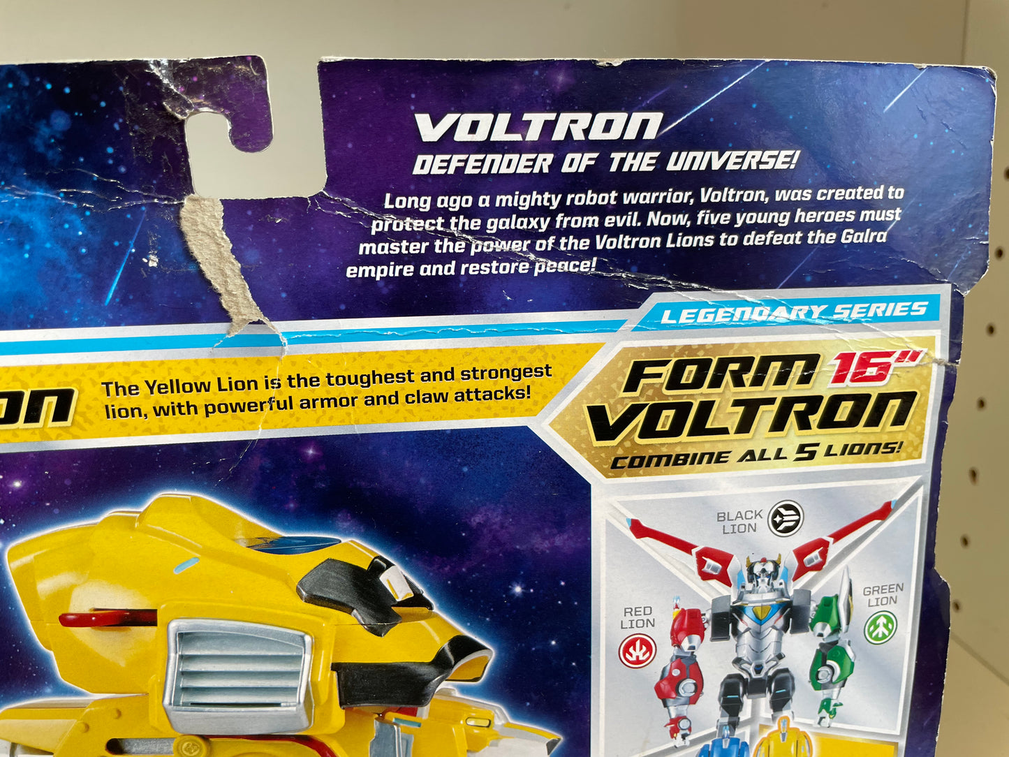 Voltron Legendary Yellow Lion Netflix TV Series