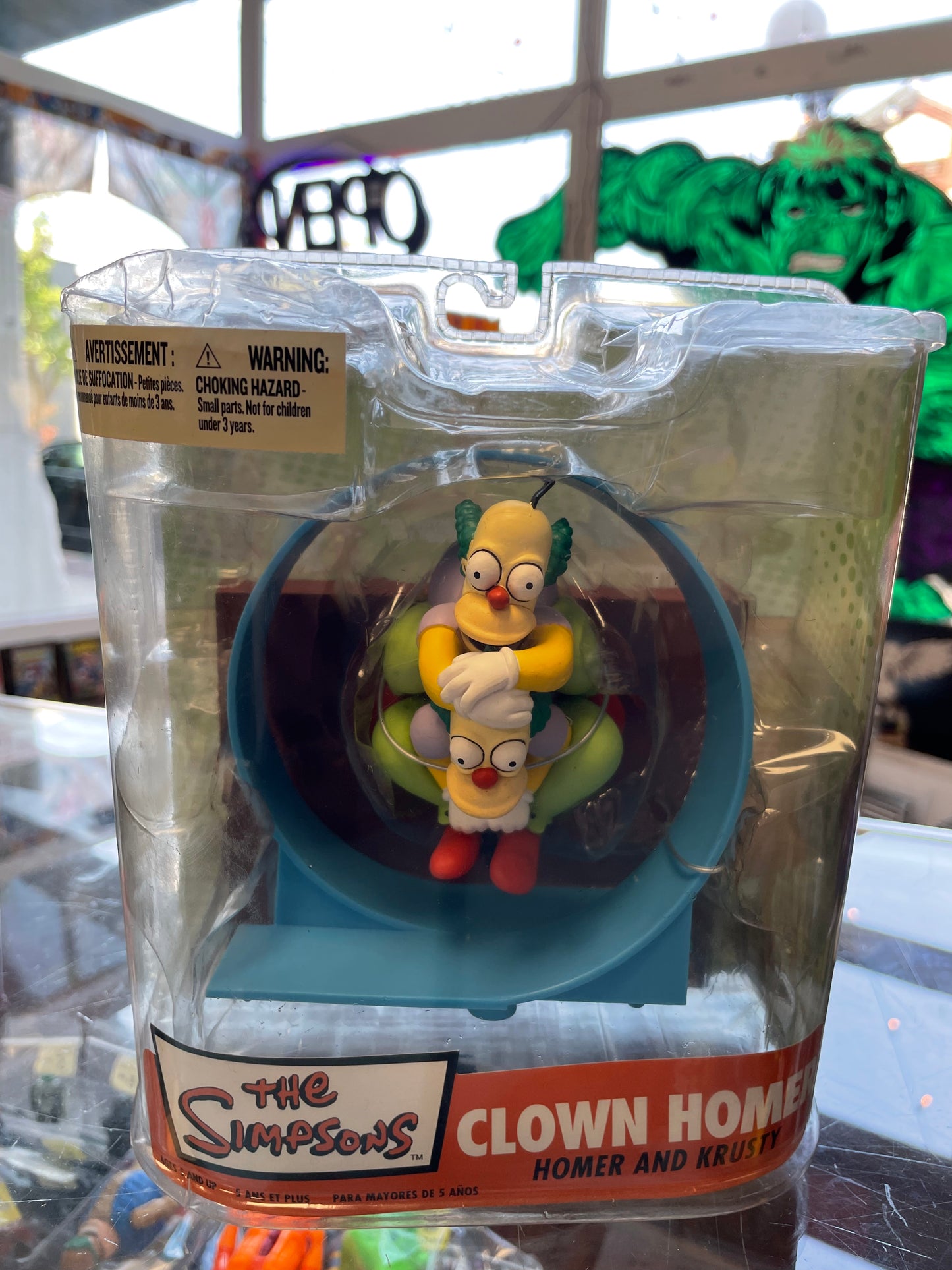 McFarlane Simpsons Clown Homer & Kristian Action Figure Sealed