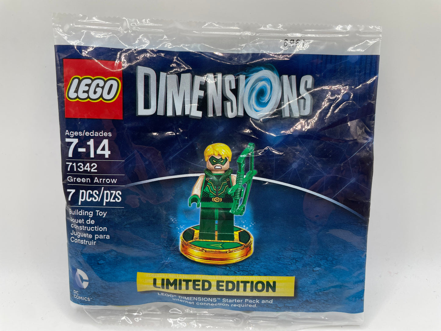 Lego Dimensions Green Arrow Limited Edition Sealed Bag