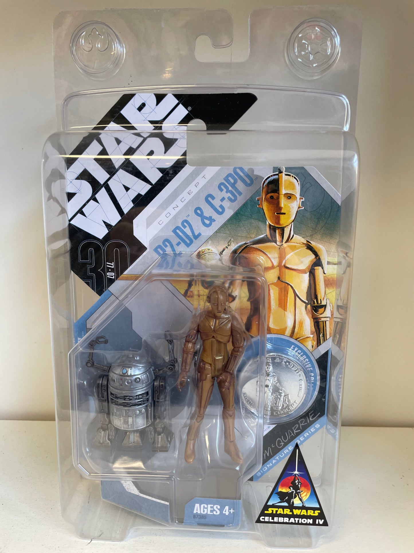 Star Wars R2-D2 & C-3PO Concept Figures MOC